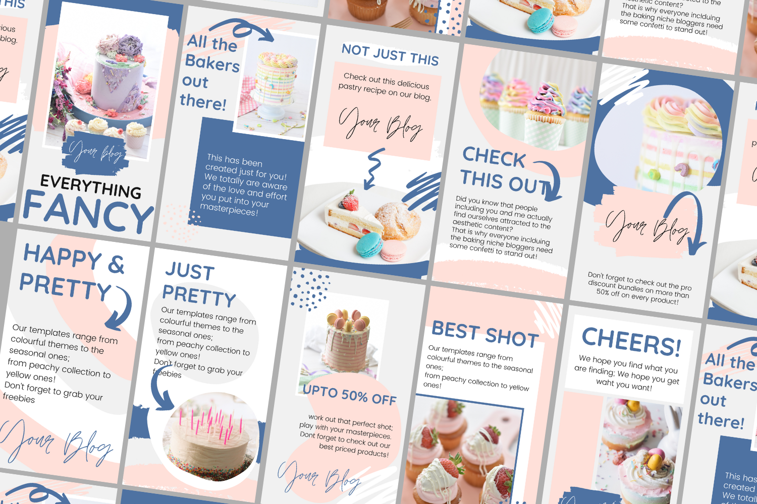 PLR Social Media Templates – Pretty Pastel Instagram Stories Bundle